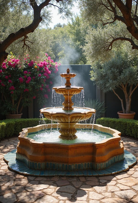 captivating mediterranean water features