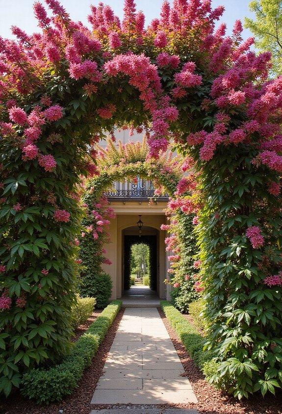 cascading showy low maintenance eye catching blooms