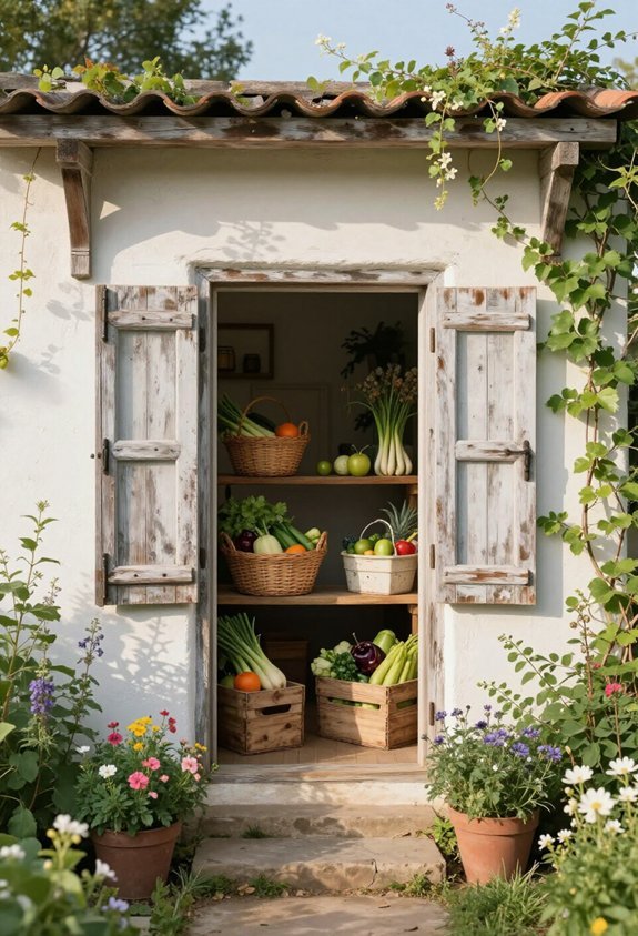 charming farmhouse stand design