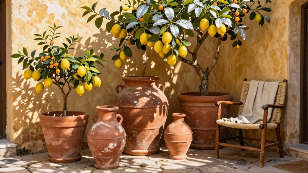 citrus and fig container gardening