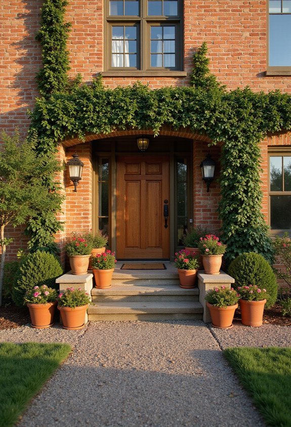 classic farmhouse entryway appeal