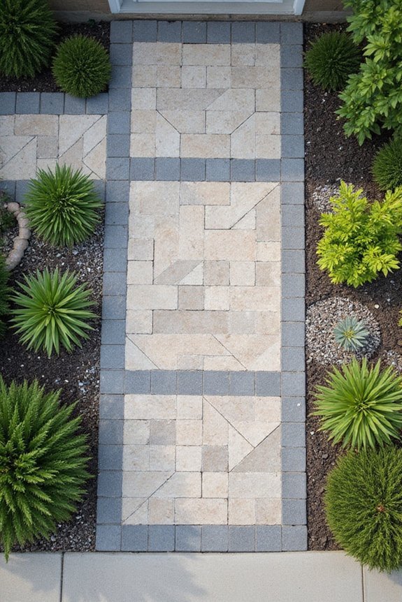 clean line front yard