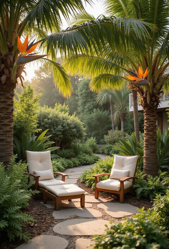 comfortable weather resistant focal tropical