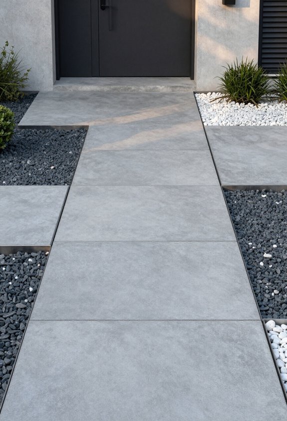 concrete and gravel harmony