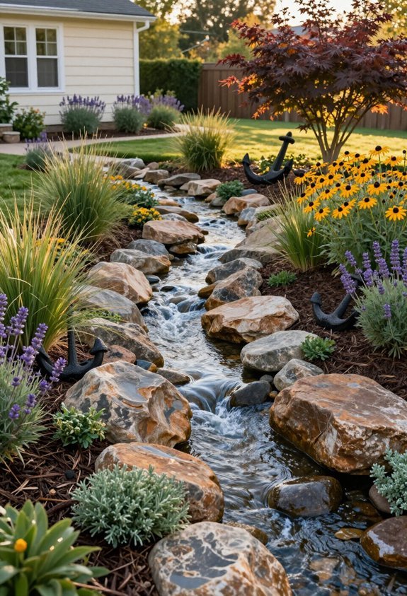 construct functional dry creek