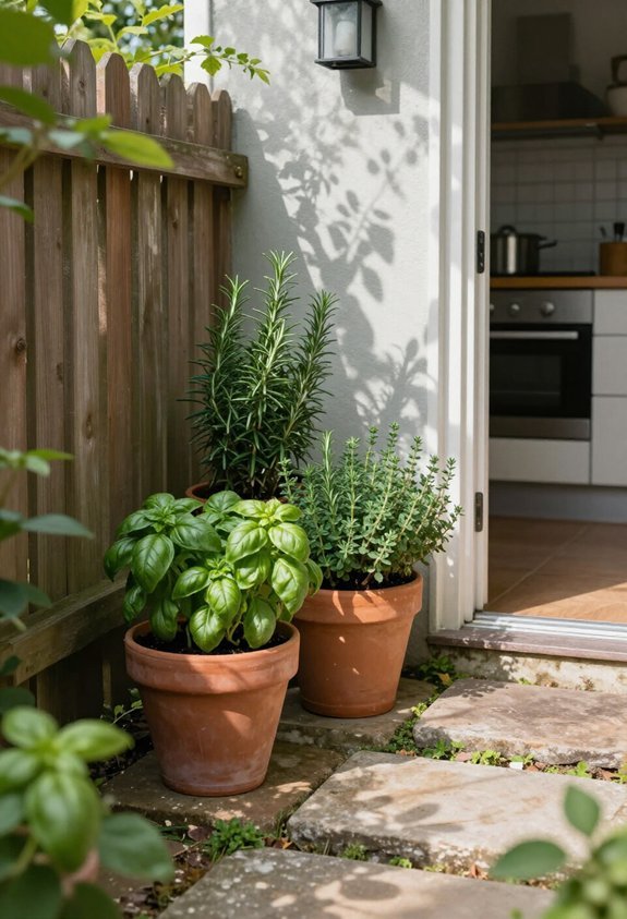 convenient fresh herb access