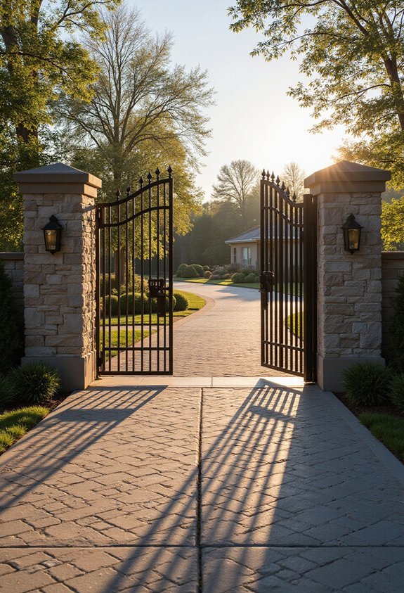 convenient secure weather resistant automated gate systems