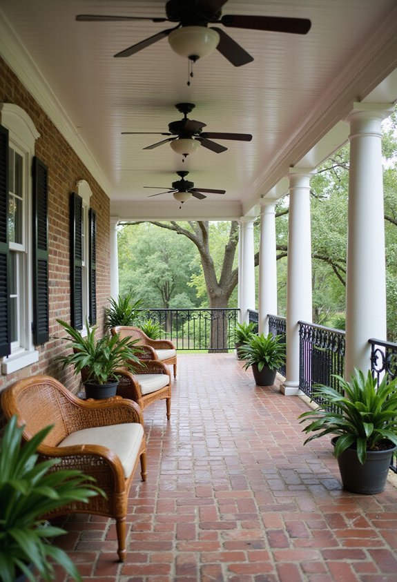 cooling southern front patio heat