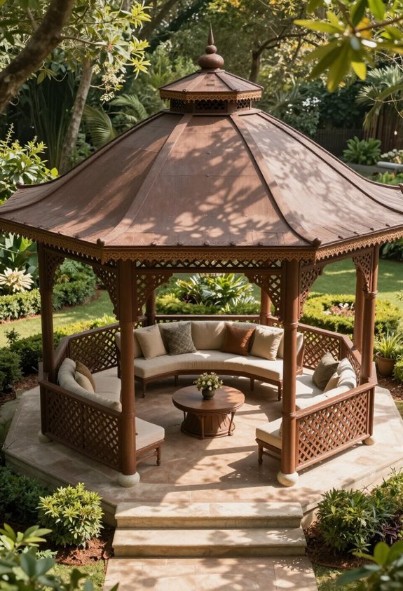 17 FRONT YARD GAZEBO Ideas For Cozy Shade!