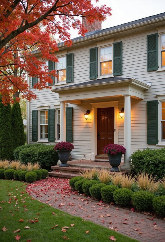 curated seasonal color accents