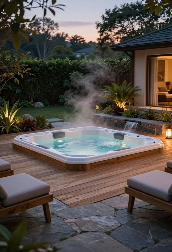 deck hot tub installation benefits