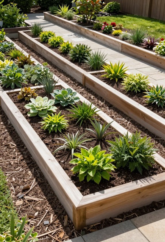 defined boundaries for gardens