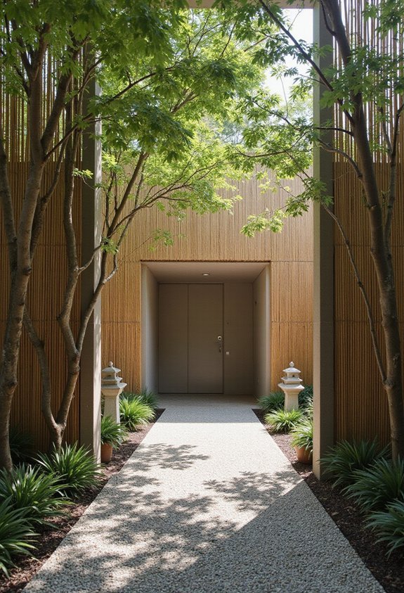 defined boundaries vertical interest natural aesthetic