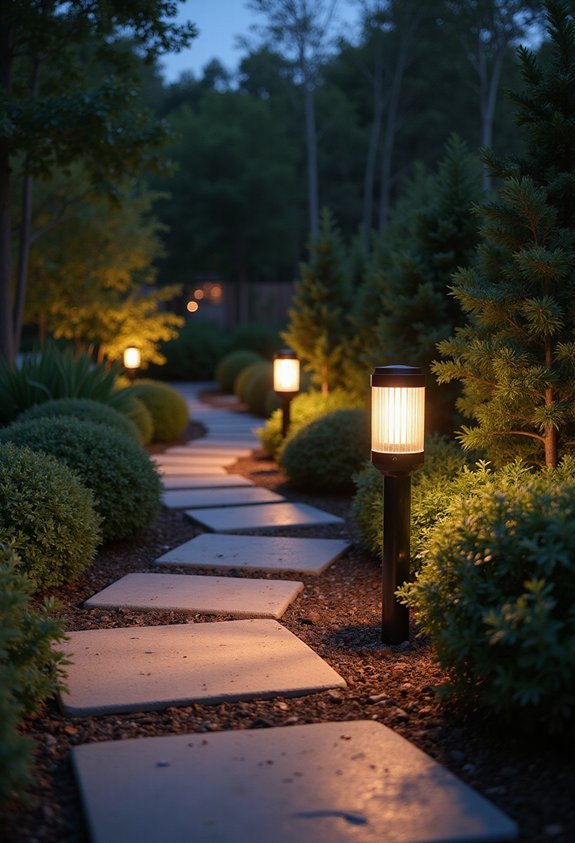 defining pathways and garden edges