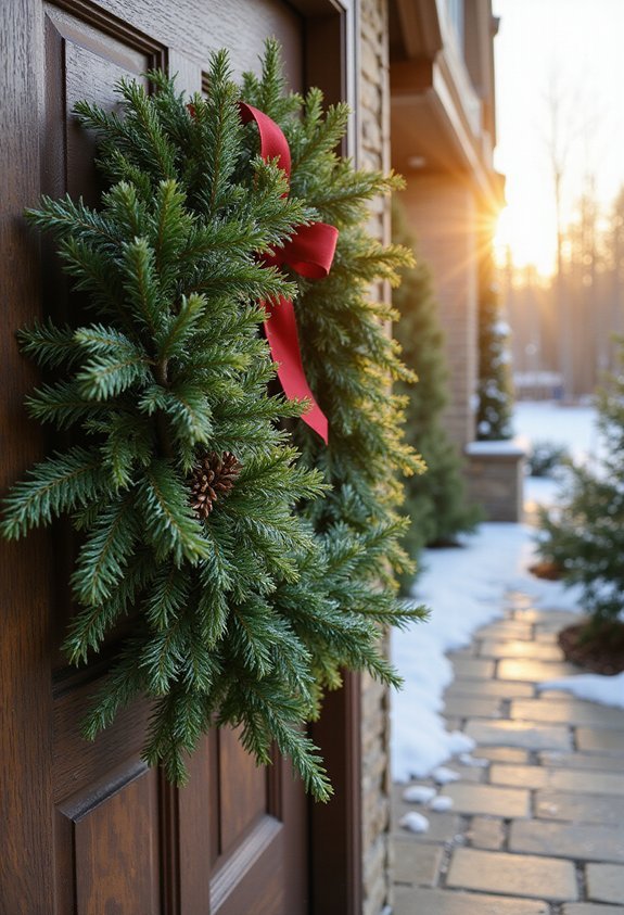 dimensional interactive evergreen complementary decor