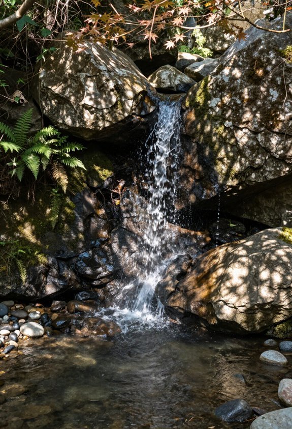 disappearing waterfall design explained