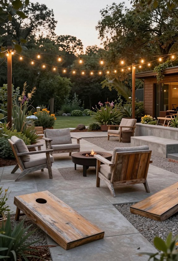 distinct zones for activities