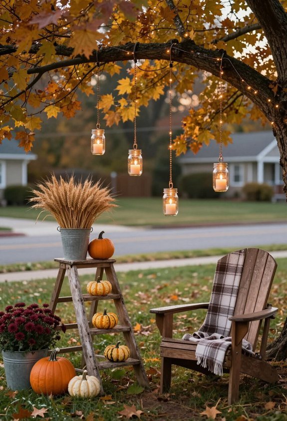 diy mason jar lanterns