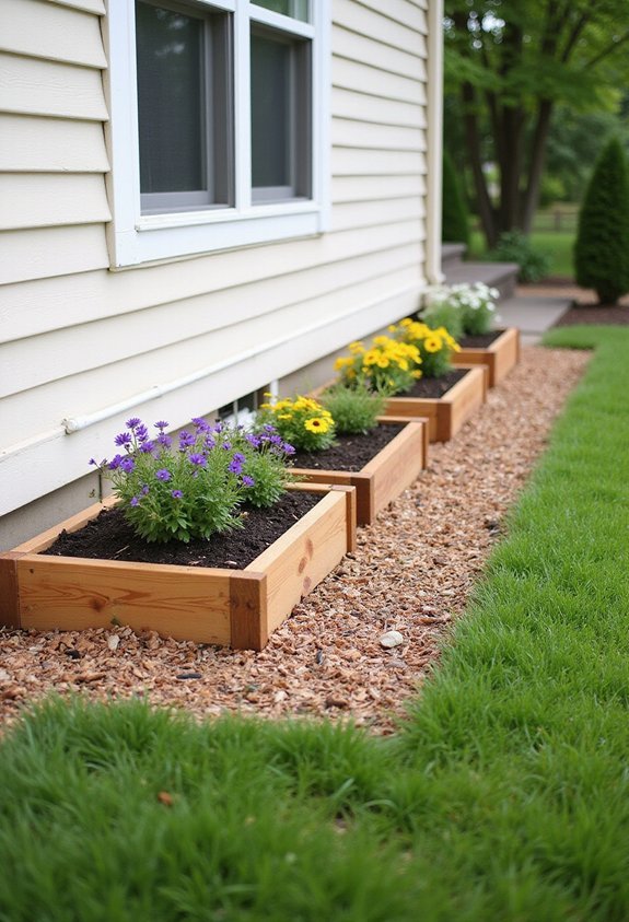 drainage growing conditions pressure treated lumber size specifications