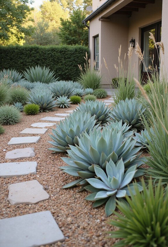 drought tolerant low maintenance visually appealing landscape