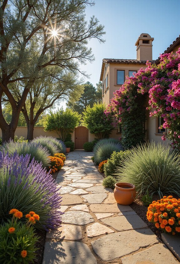 drought tolerant mediterranean climate gardens