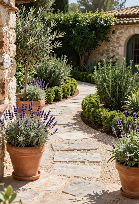 drought tolerant mediterranean front yards