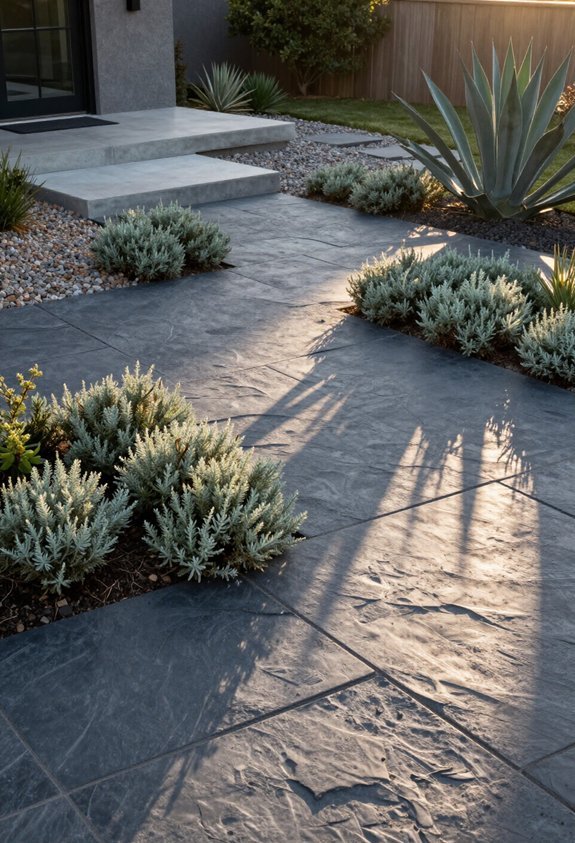drought tolerant paver landscaping solution