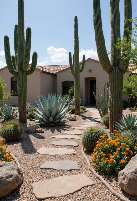 drought tolerant sculptural vibrant low maintenance