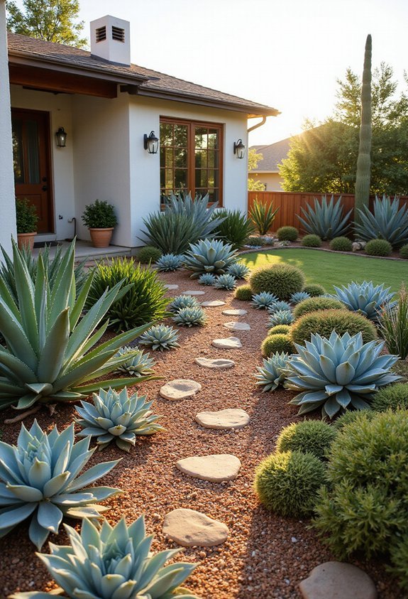 drought tolerant well draining architectural water wise