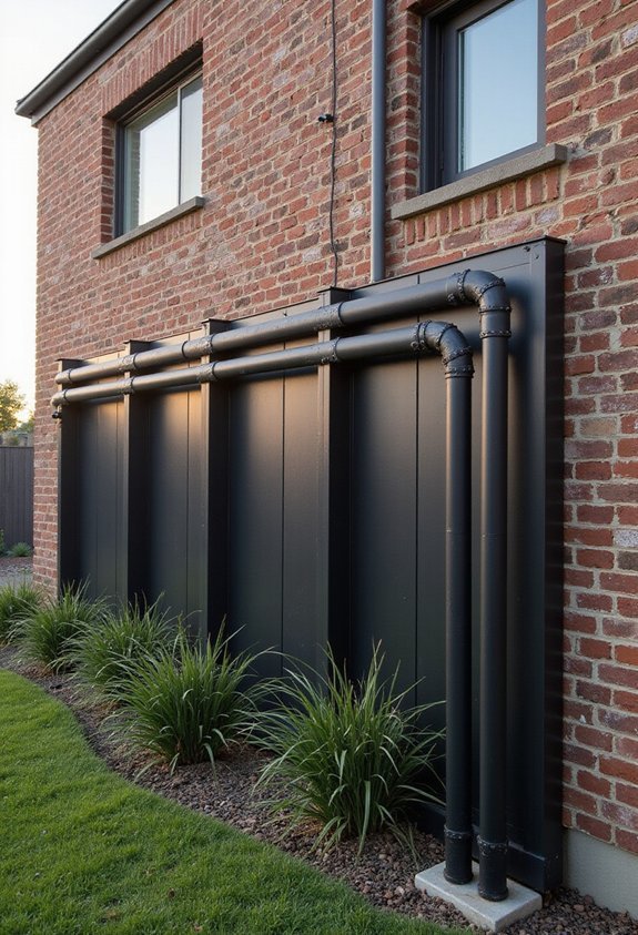 durable contemporary visually striking customizable fencing