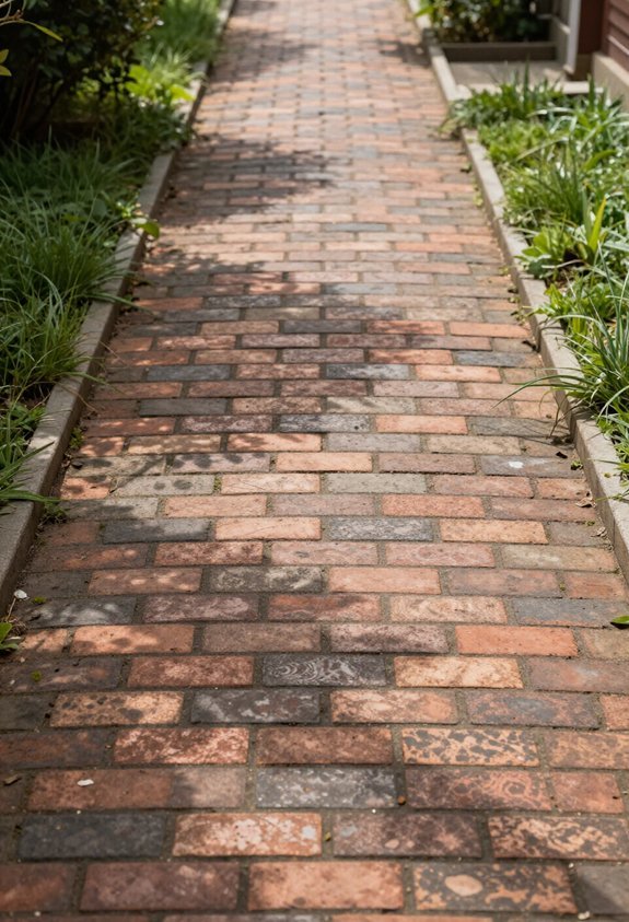 durable elegant brick pathways