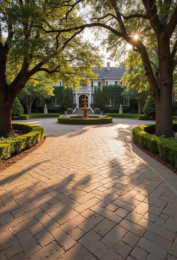 durable low maintenance customizable driveway designs