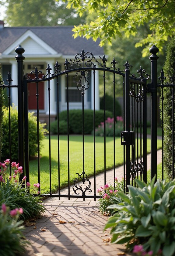 durable secure customizable metal fencing styles