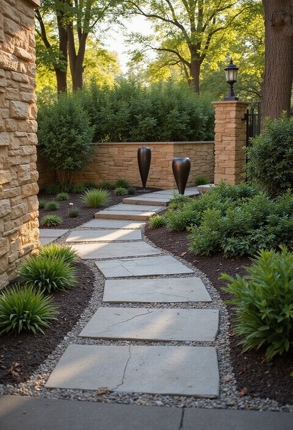 durable structural visually compelling landscape features