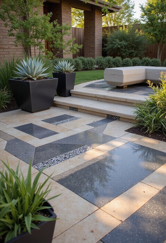 durable versatile charming customizable patio materials