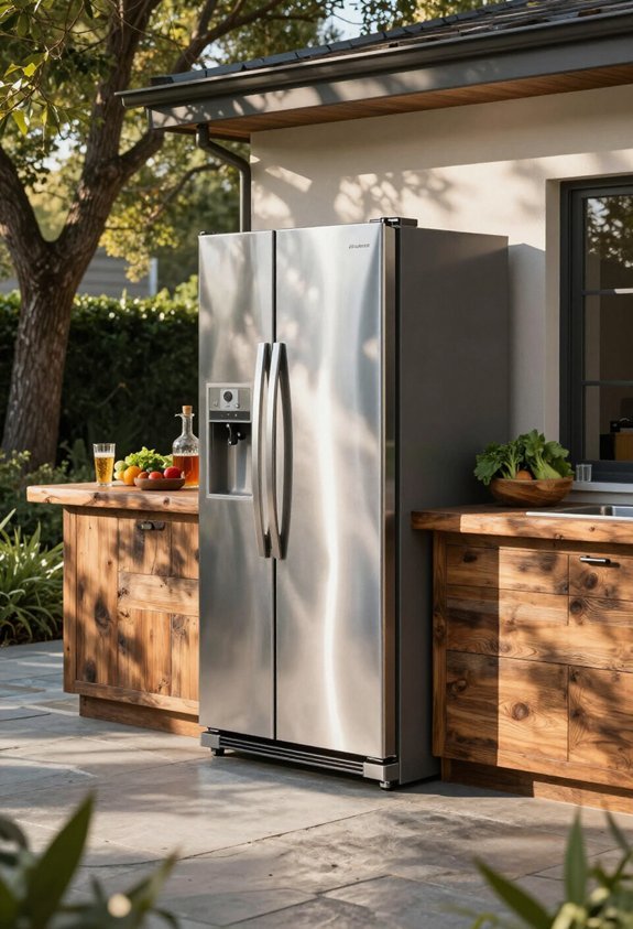 efficient outdoor food storage