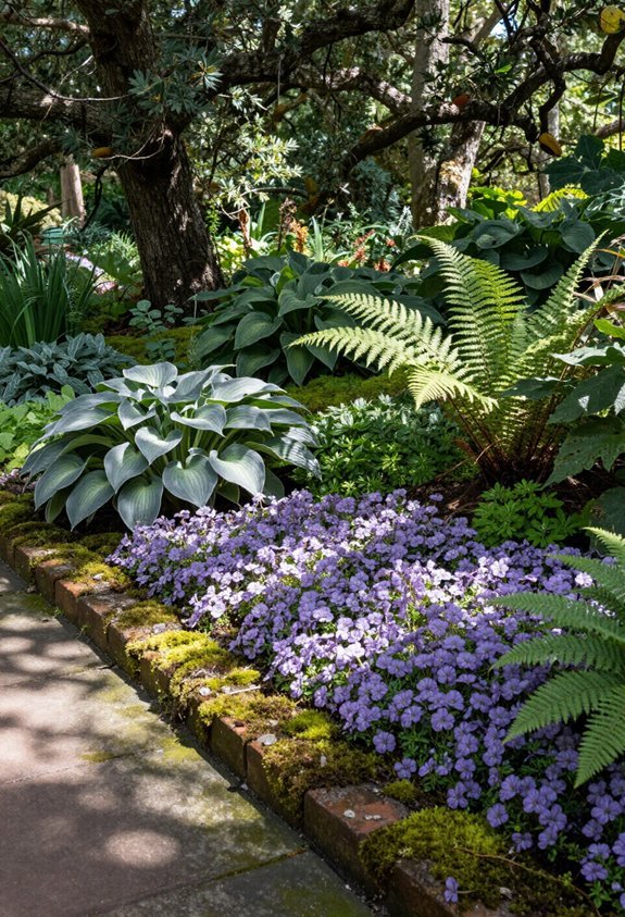 efficient shade groundcover installation