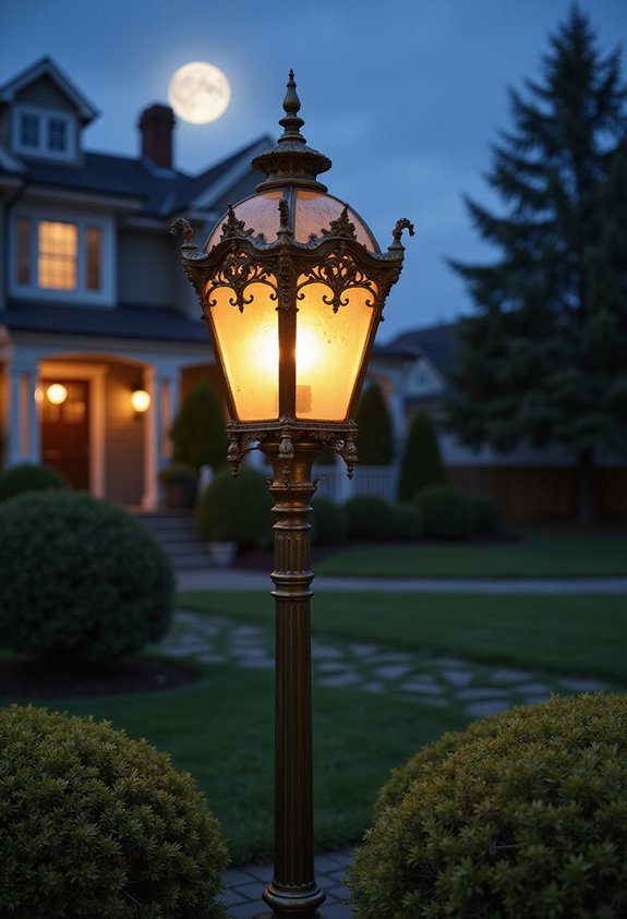 electric vintage gas lamps
