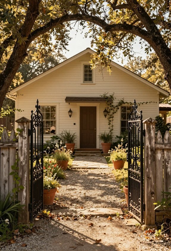 elegant country entry gates
