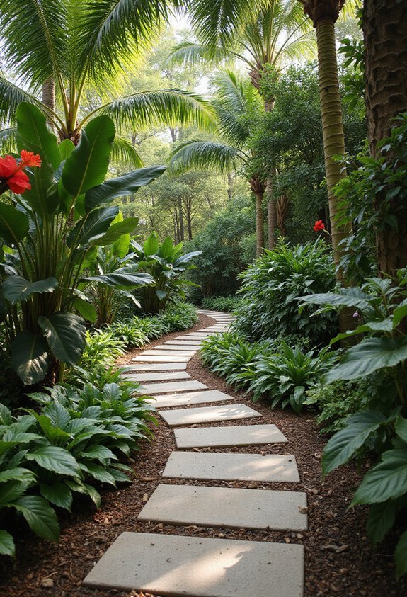 elegant durable organic defined landscape pathways