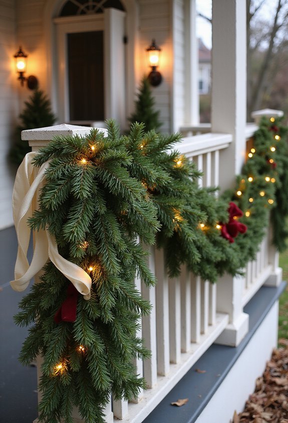 elegant festive layered focal points