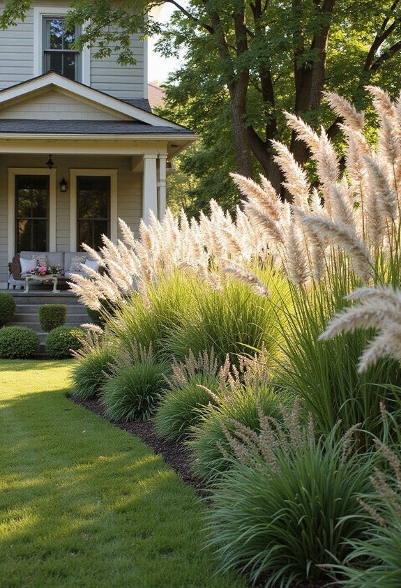 elegant low maintenance privacy screening