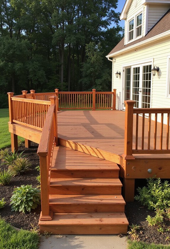 elevated decks transform landscape challenges