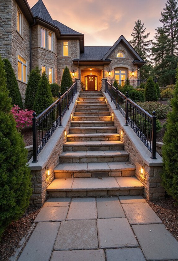 elevated front patio visual impact