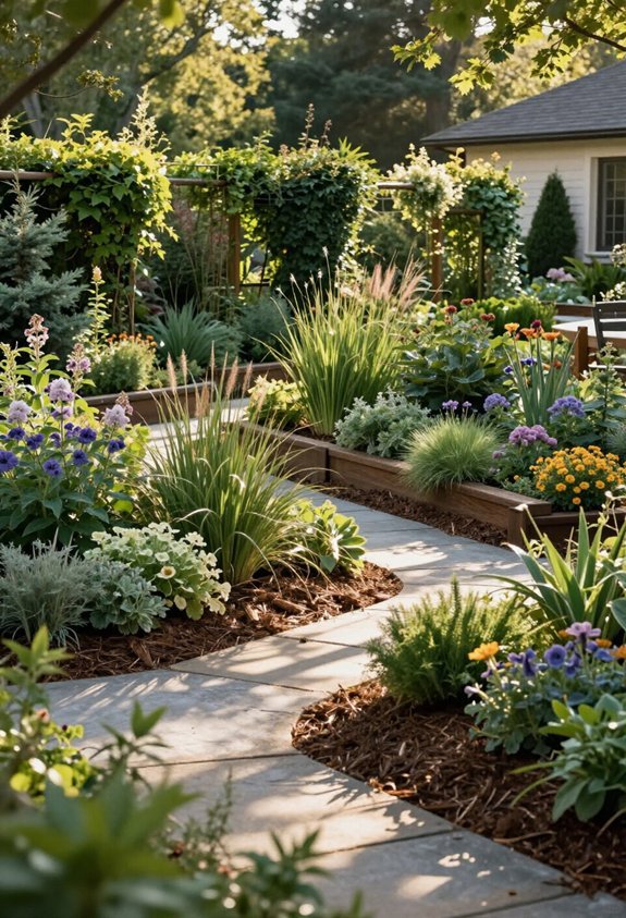 elevated garden beds enhance aesthetics