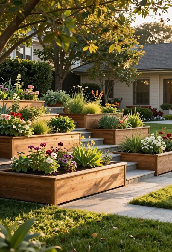 elevated gardens enhance aesthetics