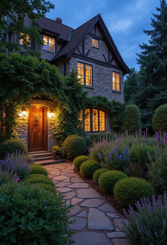 enchanting charming warm strategic cottage lighting