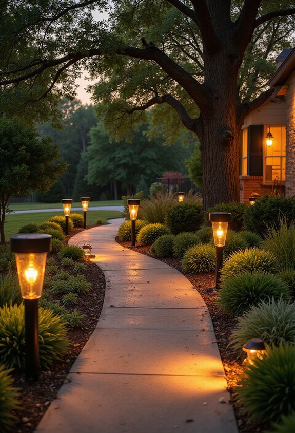 energy efficient front yard illumination