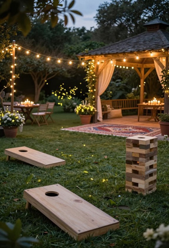 engaging backyard wedding activities