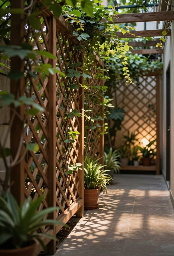 enhance privacy with screens